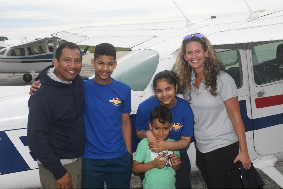 Wings to Fly participants Bryan and Melanie Figuereo-Colon